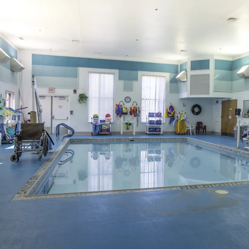 An Indoor Pool